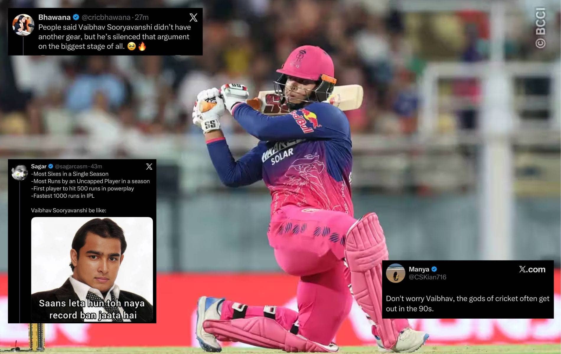 Vaibhav Suryavanshi's 96 Lights Up IPL 2026 Qualifier 2