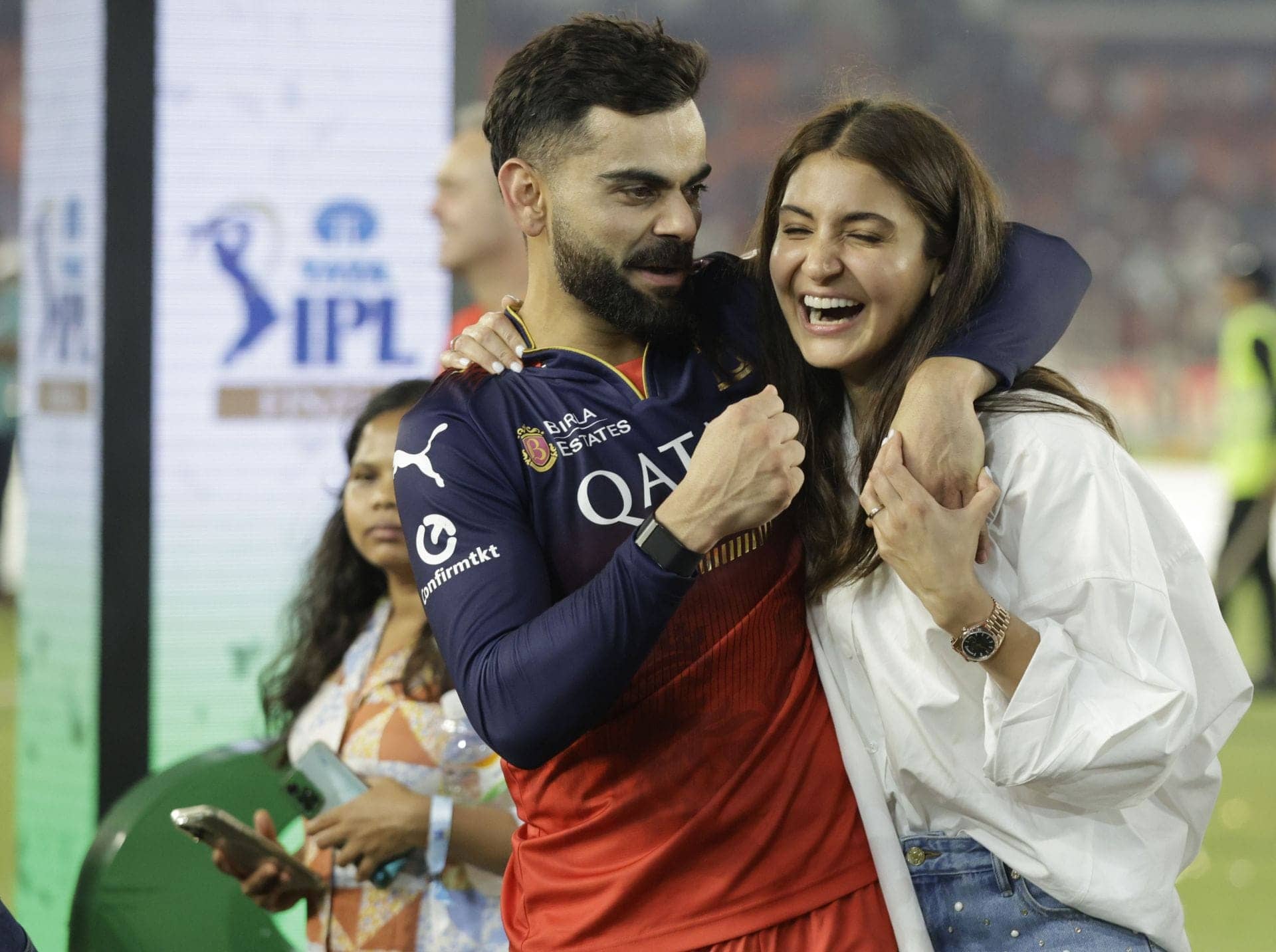 Virat Kohli and Anushka Sharma Celebrate IPL 2026 Victory