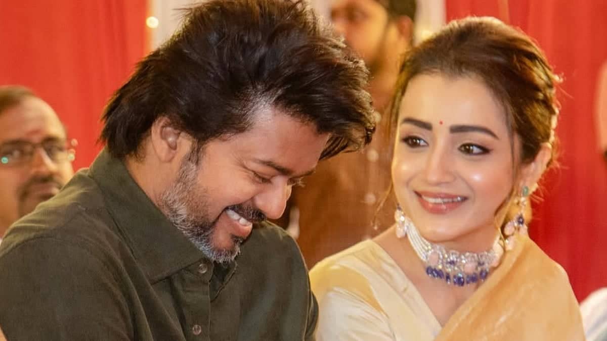 Trisha Krishnan Sparks Dating Rumors with CM Vijay