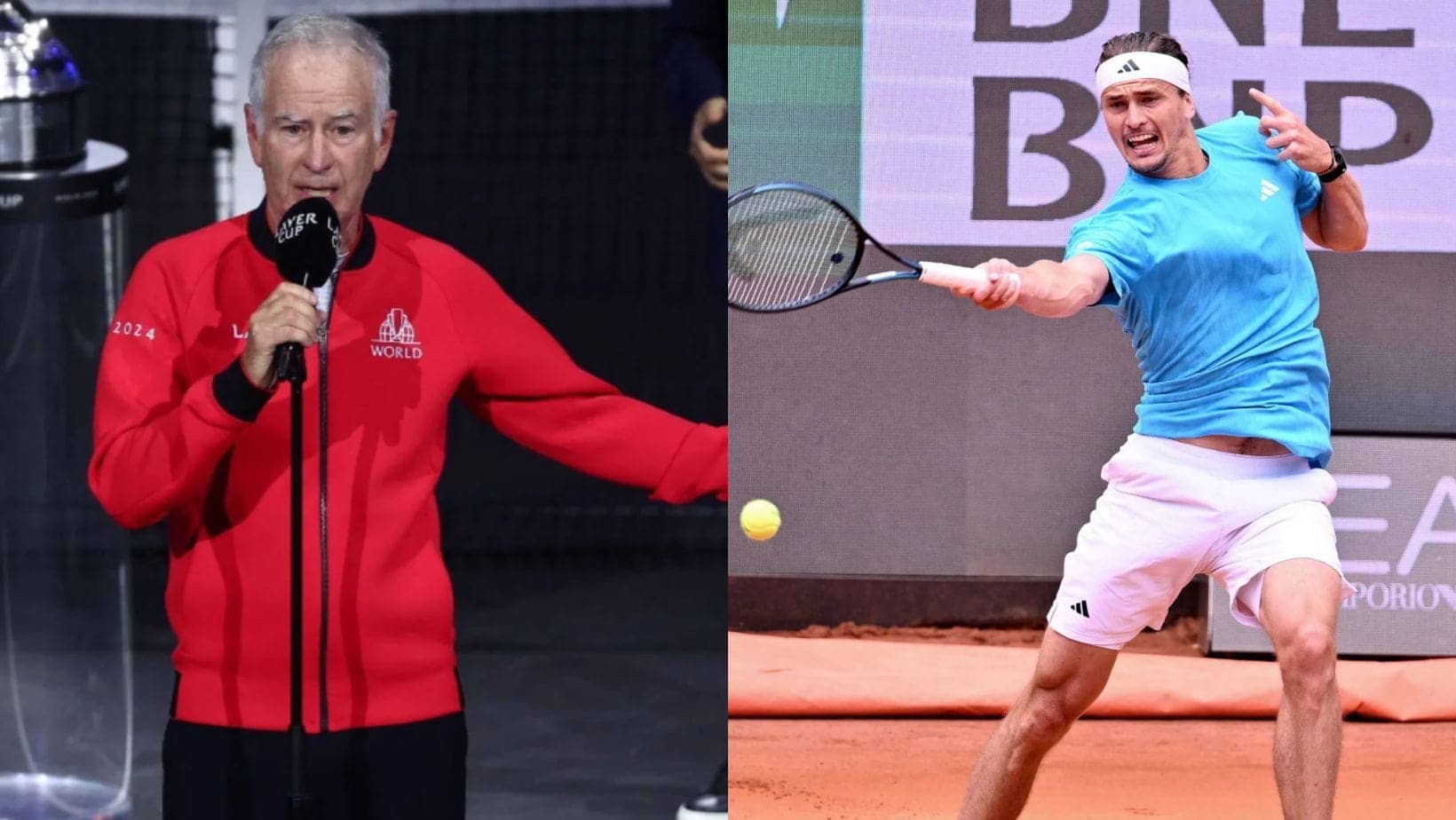 McEnroe Schools Zverev on Pressure at French Open, Fo' Shizzle