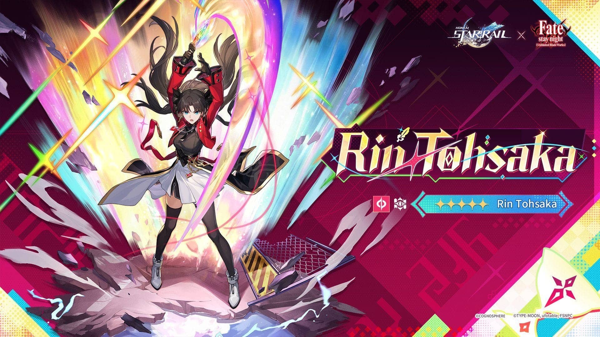 Rin Tohsaka's Epic Arrival in Honkai Star Rail 4.4 Unveiled