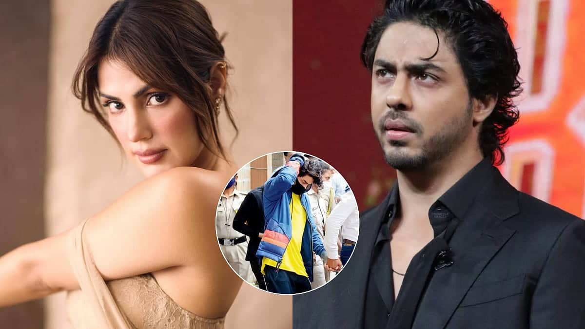 Rhea Chakraborty Stands by Aryan Khan During His Tough Times