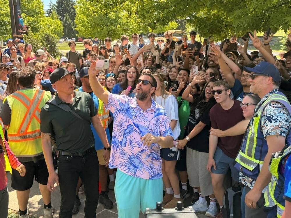 Adam Sandler Turns Vancouver School into Film Magic