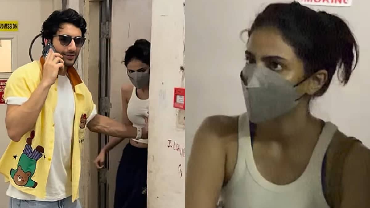 Ibrahim Ali Khan Protects Palak Tiwari from Paparazzi Drama