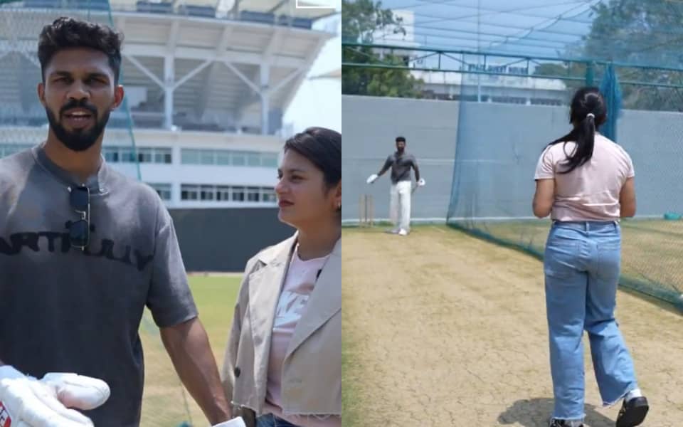 Ruturaj Gaikwad's Fun Nets Challenge Against Utkarsha Pawar