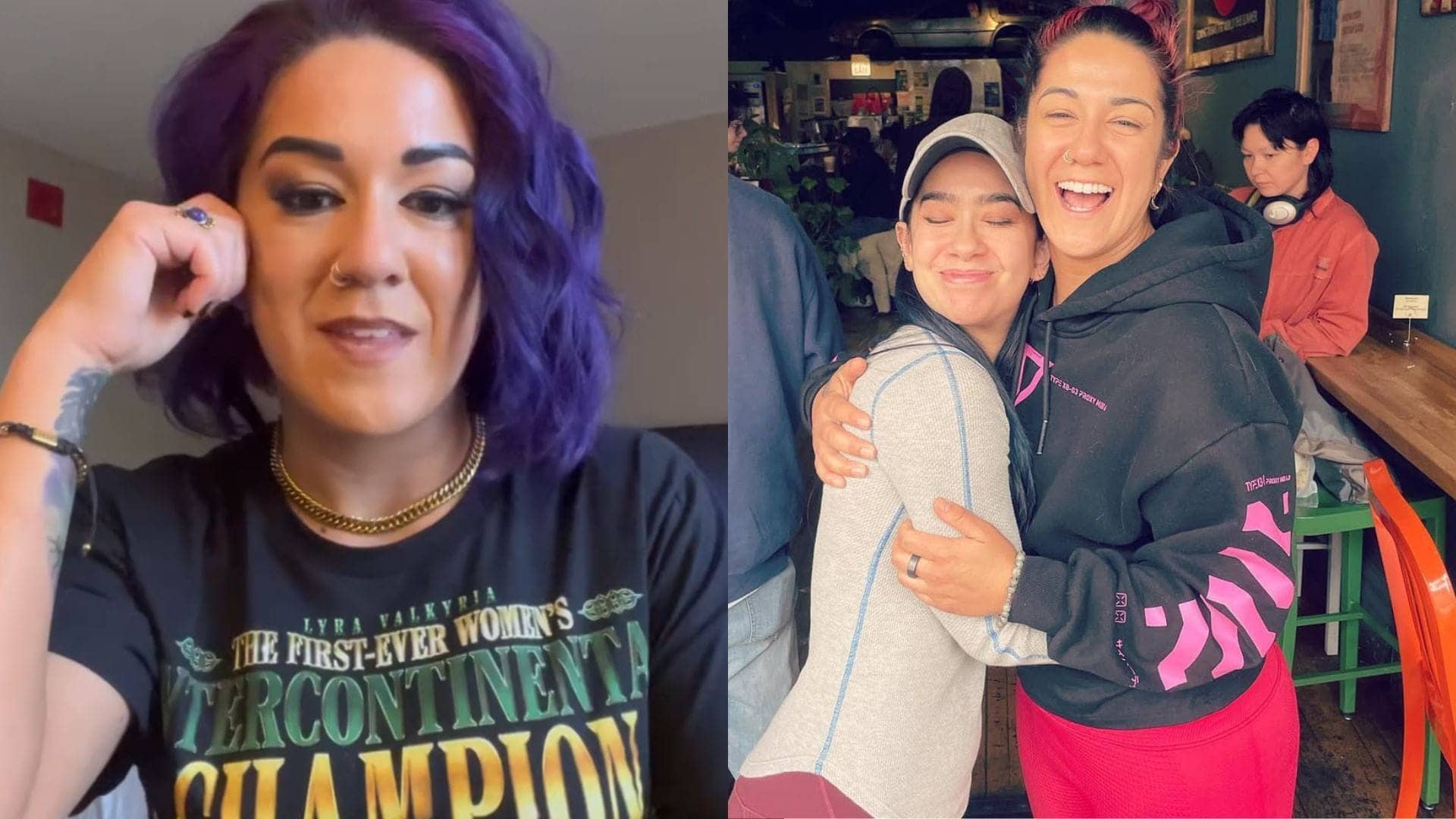 Bayley Wows Fans With Italy Snap; AJ Lee Joins The Fun