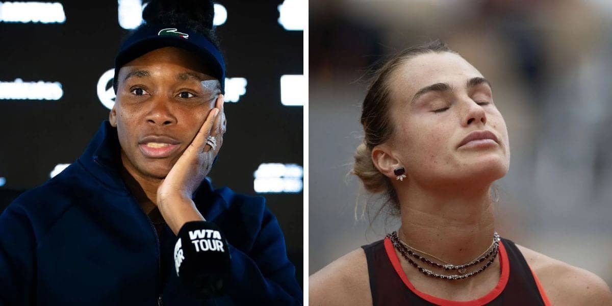 Venus Williams Tells Aryna Sabalenka to Keep Playing Tennis