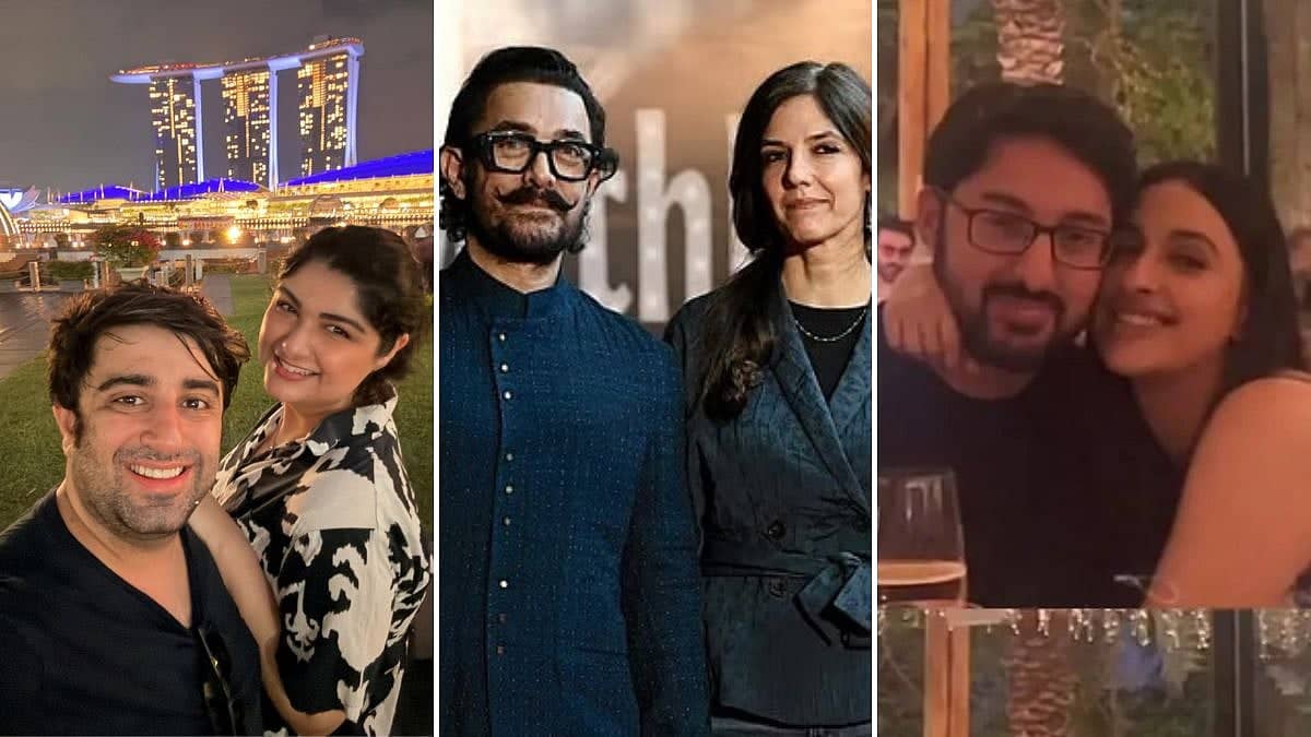 Bollywood Wedding Bash: Aamir, Anshula, Akansha Say 'I Do'