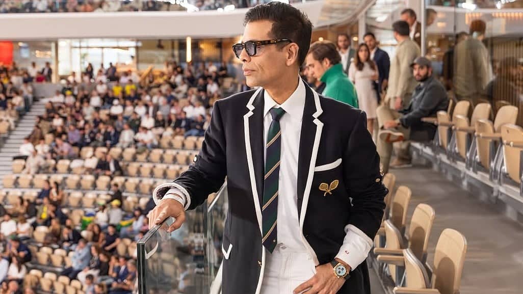 Karan Johar Owns Roland Garros 2026 With Style And Sass