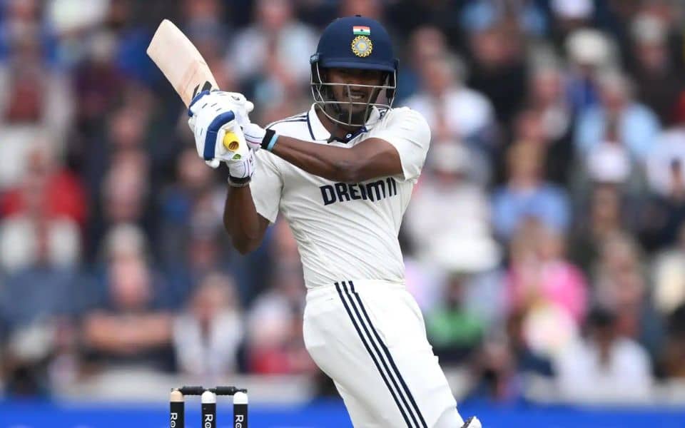 Sai Sudharsan Takes No. 3 Spot for India Against Afghanistan