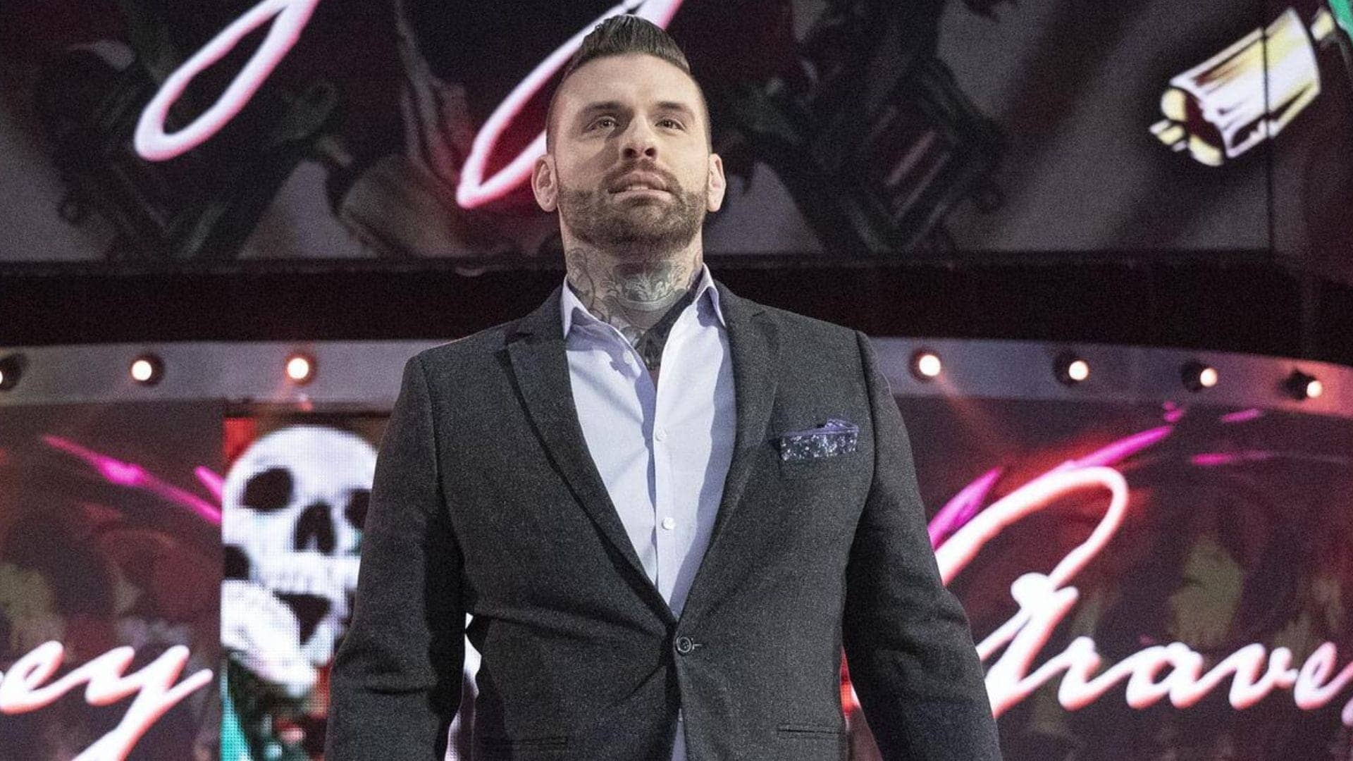Corey Graves Spreads Therapy Love Before WWE RAW in Paris
