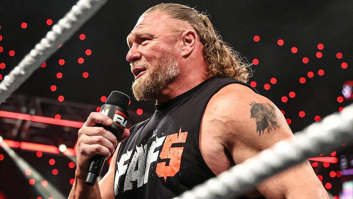 Oba Femi Sends Smooth Warning to Brock Lesnar on RAW