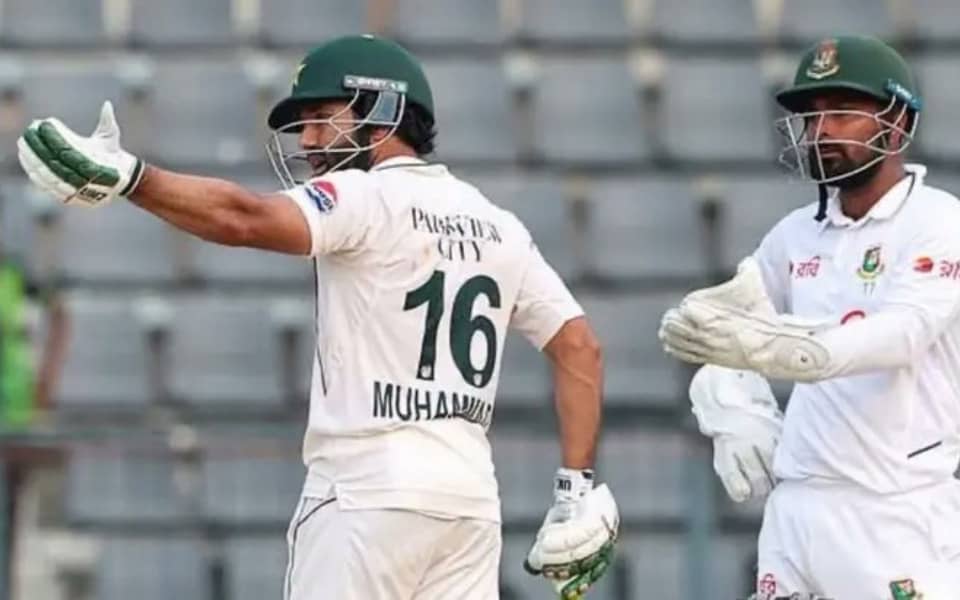 Rizwan Skips Handshake After Bangladesh's Test Series Win