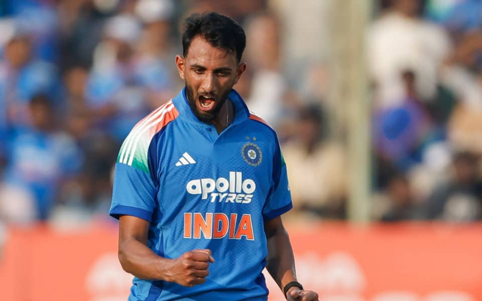 Prasidh Krishna Steps Up for Siraj in T20I Series Action