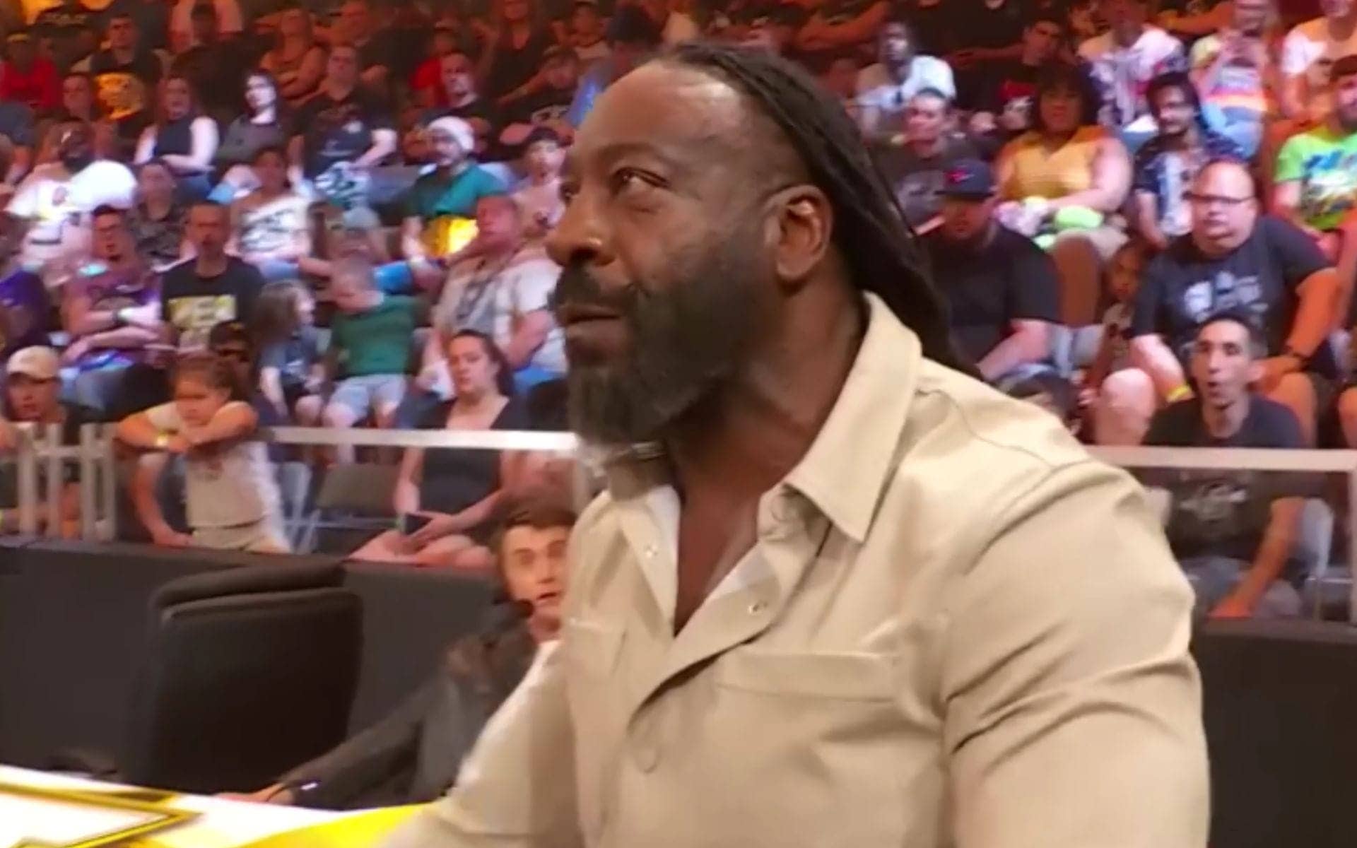 Keanu Carver's Backstage Showdown with WWE Authority Figure