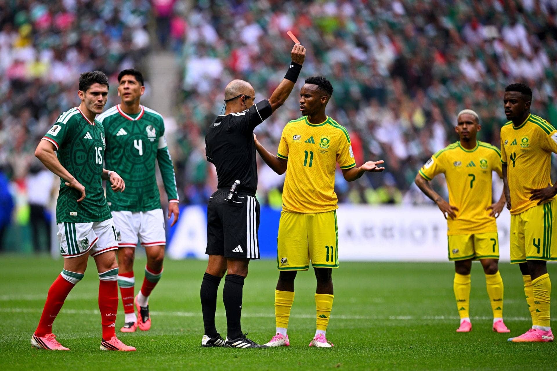 Mexico Wins FIFA World Cup Opener: Red Cards Everywhere!