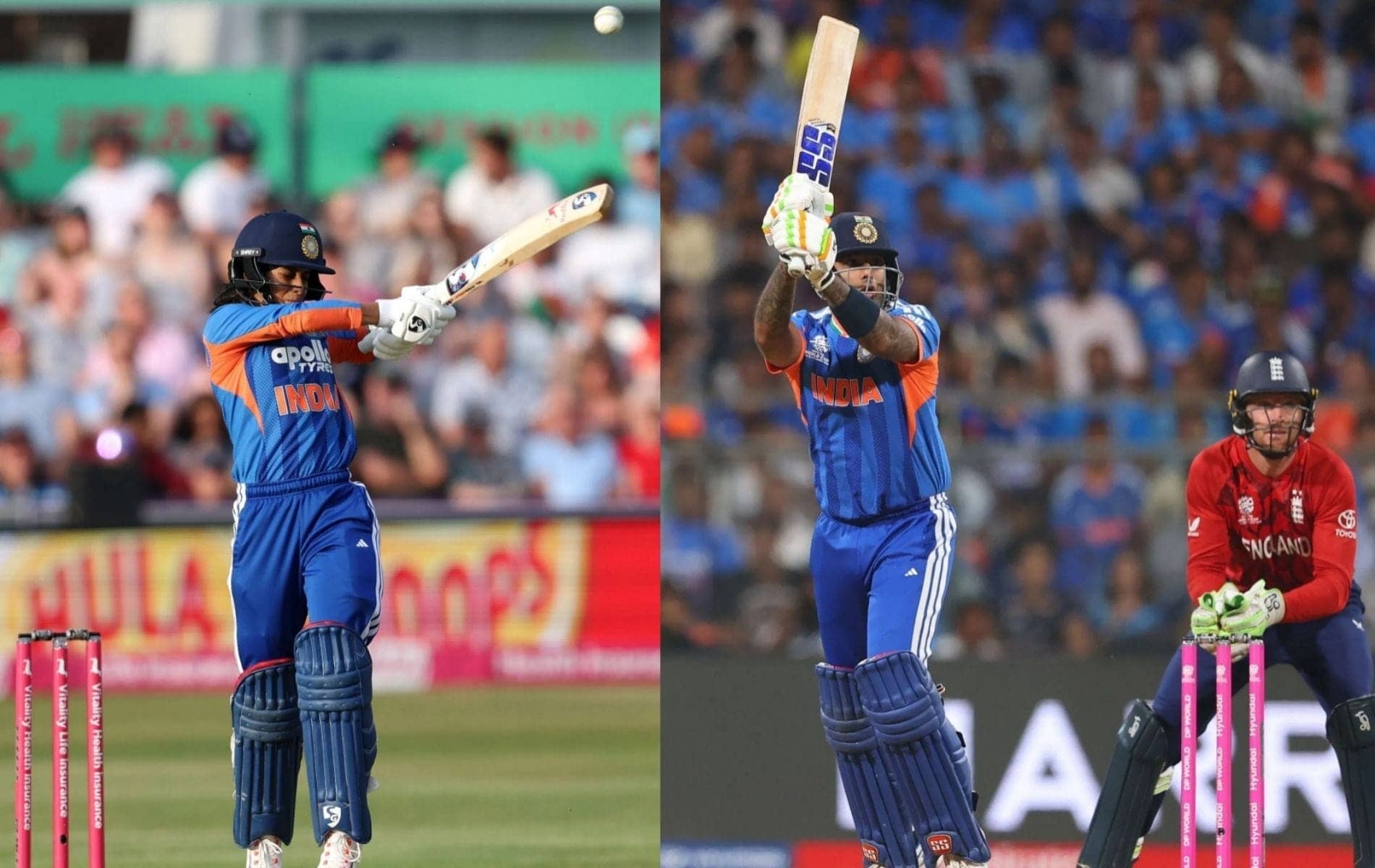 Jemimah Rodrigues vs Suryakumar Yadav - Comparing their stats after 19 T20 World Cup innings