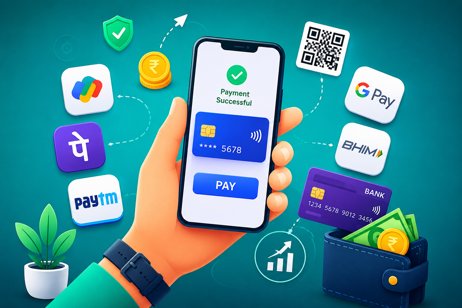 India leads digital wallet downloads as homegrown apps dominate globally