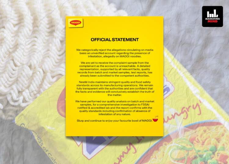 Maggi Stands Firm Against Bug Rumors in Noodles
