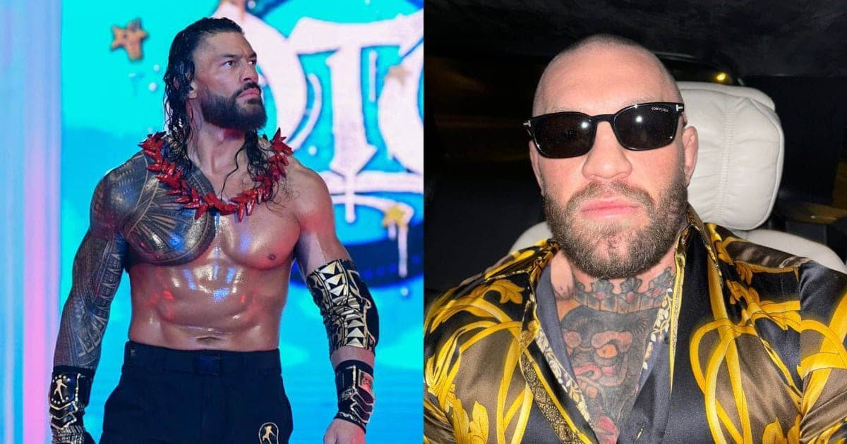 Conor McGregor's Playful Shot at WWE's Roman Reigns