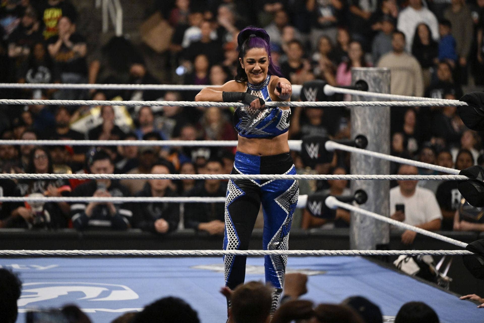 Bayley Dances with AAA Champs and Eyes Rivalry Ahead