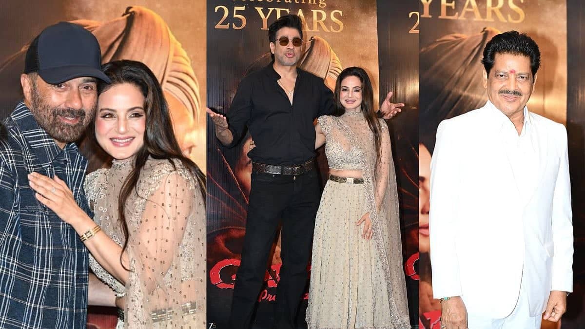 Gadar Celebrates 25 Years: A Glamorous Party in Mumbai