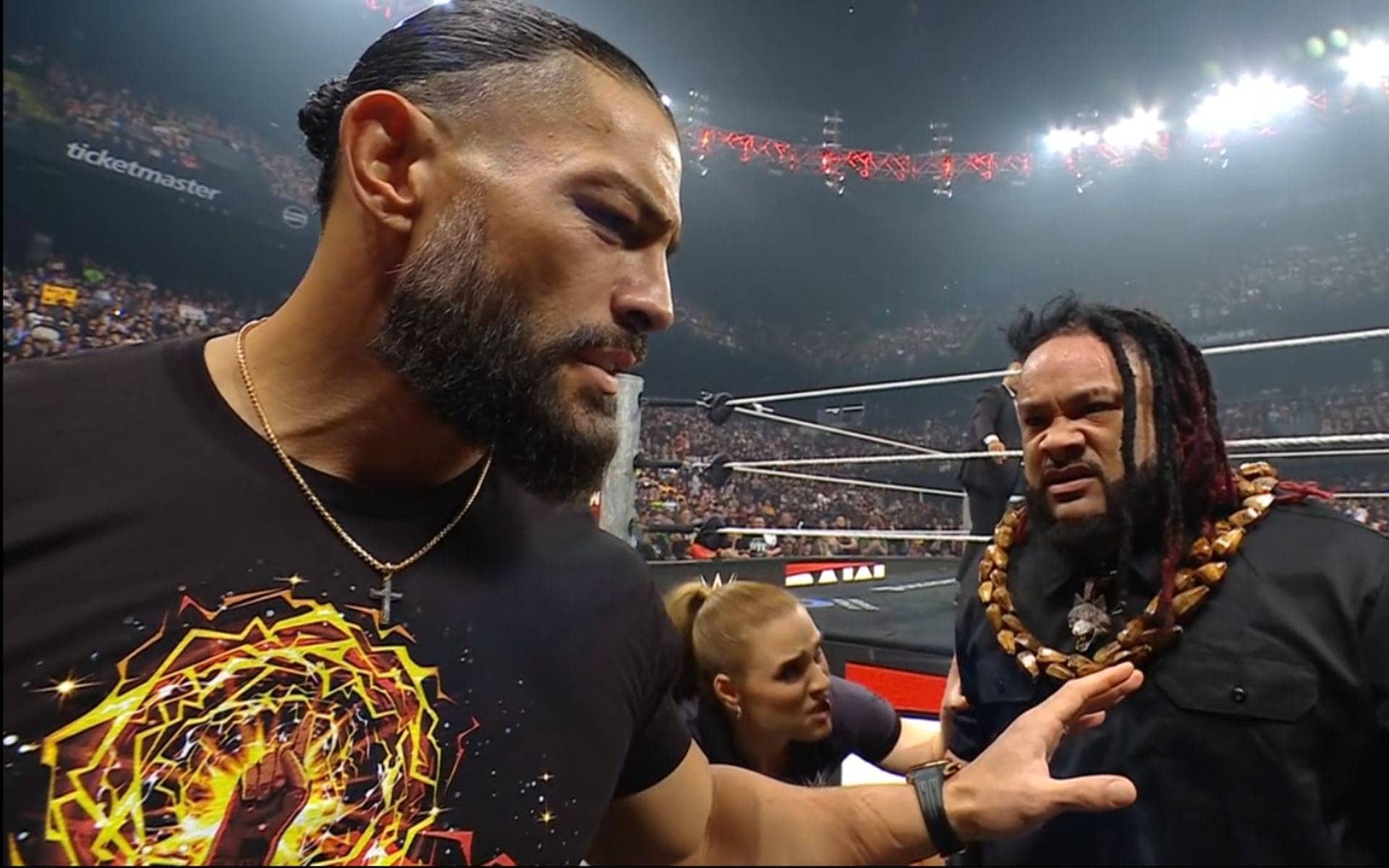 Roman Reigns Aur Bloodline Ne Kiya Shandar Heel Turn RAW Pe