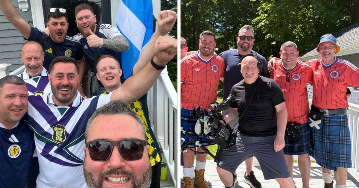 Boston Man Joins Tartan Army at FIFA World Cup Showdown