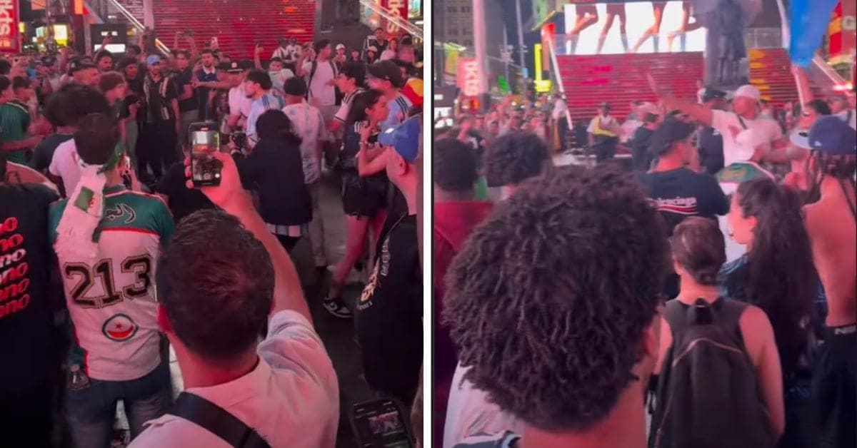 Argentina and Algeria Fans Throw Punches Before World Cup Showdown