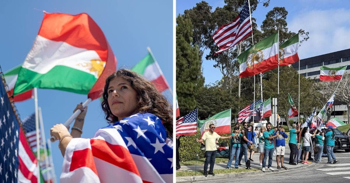 Iranian Fans Wave Banned Flags in World Cup Draw Against NZ