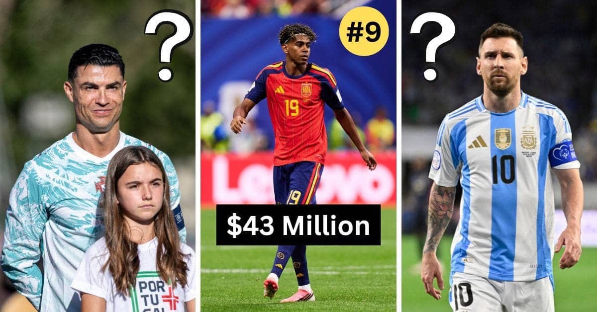 Lamine Yamal Joins Football's Rich List with Ronaldo and Messi