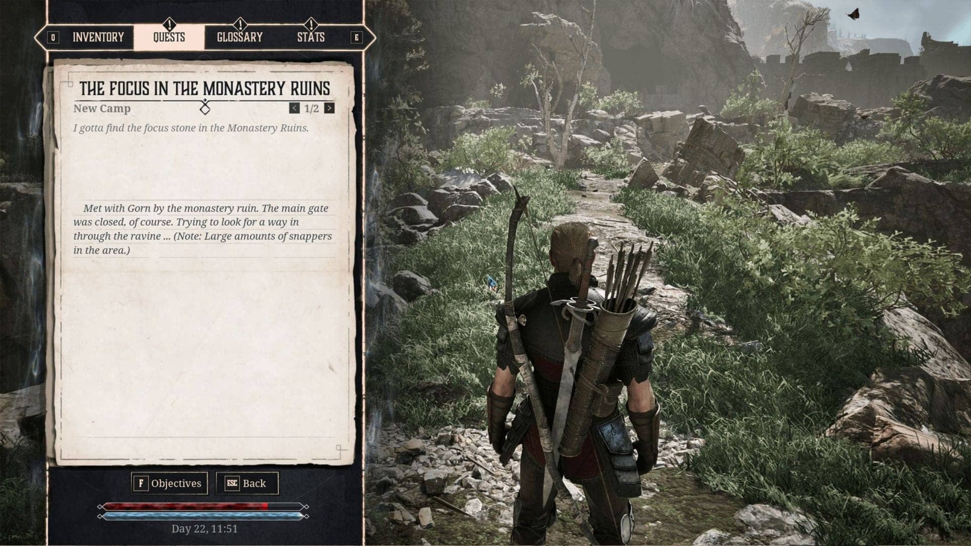 How to Snag the Focus Stone in Monastery Ruins Like a Pro