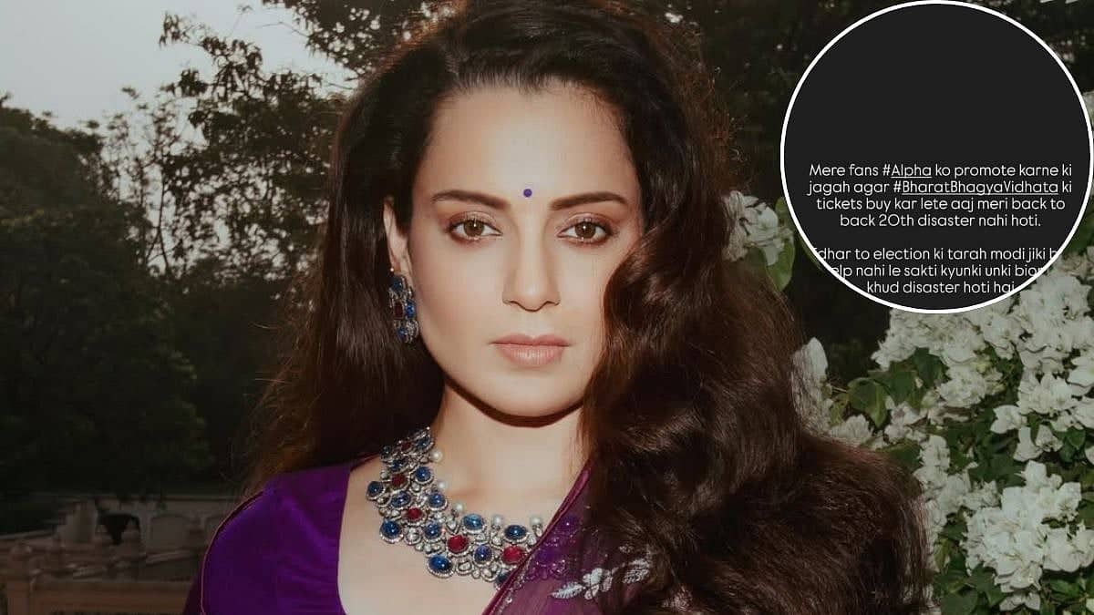 Kangana's Fans Roasted Over Fake Post Shenanigans
