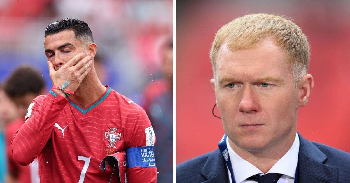 Paul Scholes reveals what will be ‘killing’ Cristiano Ronaldo inside and highlights how many minutes Portugal captain must play at FIFA World Cup