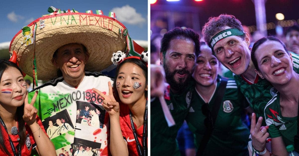 Korea and Mexico Fans: A Heartwarming World Cup Friendship