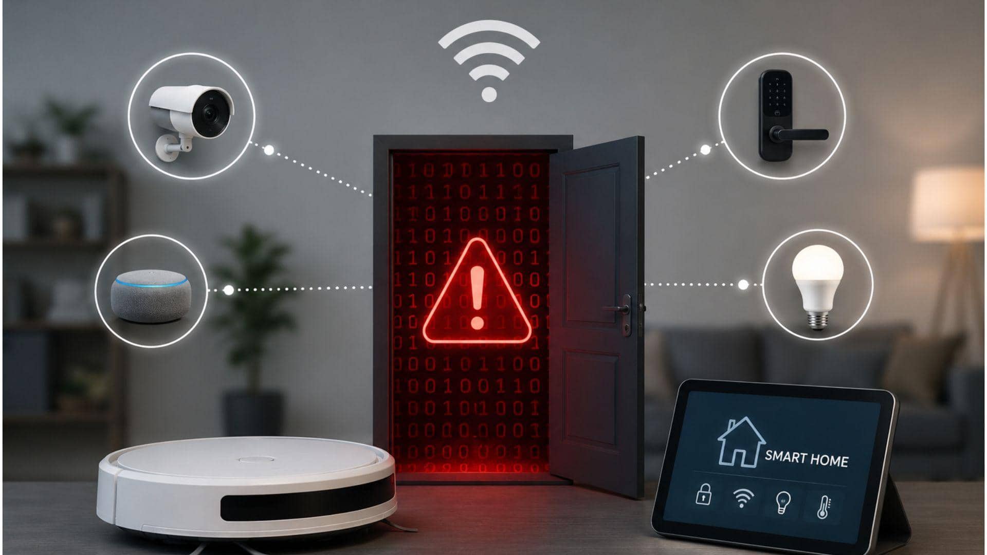 Your smart TV, camera, fridge, and vacuum are online. Who else is watching?