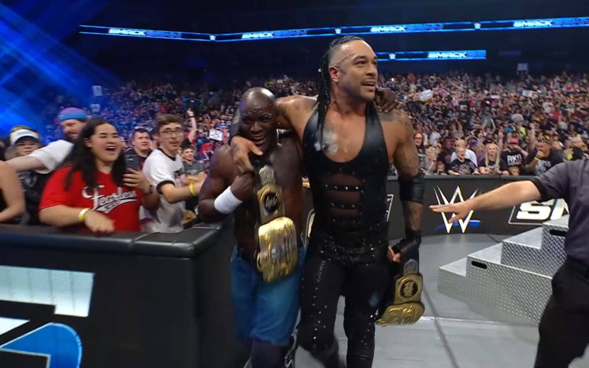 WWE Tag Champs Damian Priest & R-Truth Win Amid Family Drama