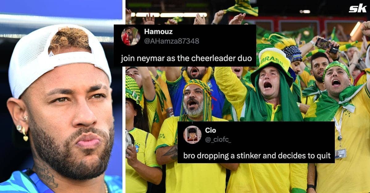 Raphinha Hits the Canvas! Brazil's Cheerleader Duo Needs a Hero