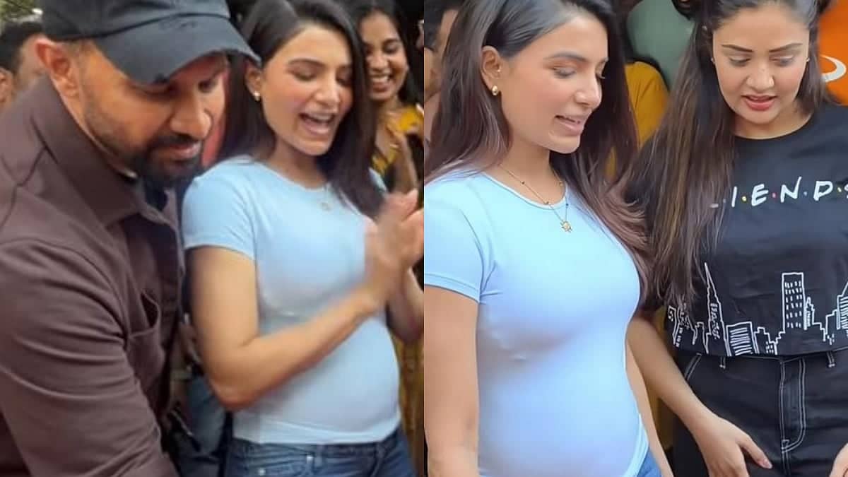 Samantha Ki Cake Cutting Video Se Uthi Pregnancy Ki Aawaaz