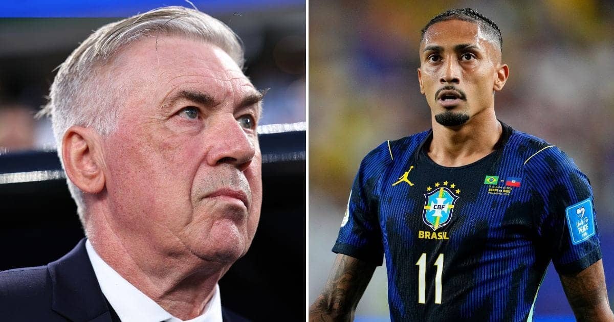 Raphinha's Injury Woes Leave Brazil Coach Ancelotti Anxious