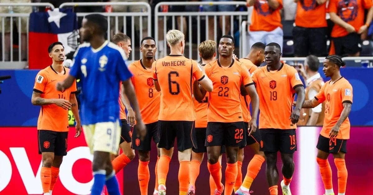 Netherlands 5-1 Sweden: Oranje's Goal Party in Houston!