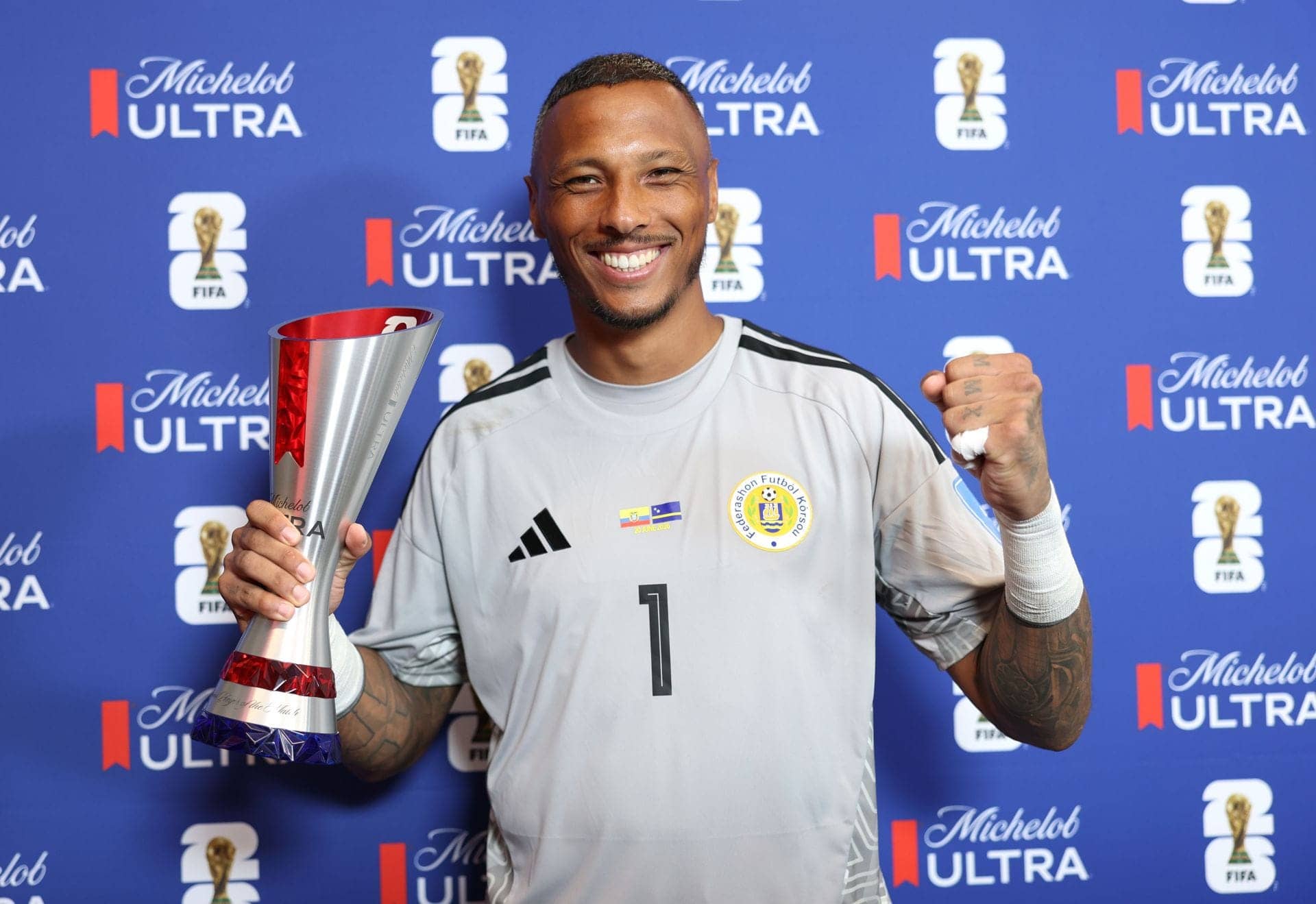 Curacao goalkeeper Eloy Room sets FIFA World Cup record after 15 saves in 0-0 draw with Ecuador
