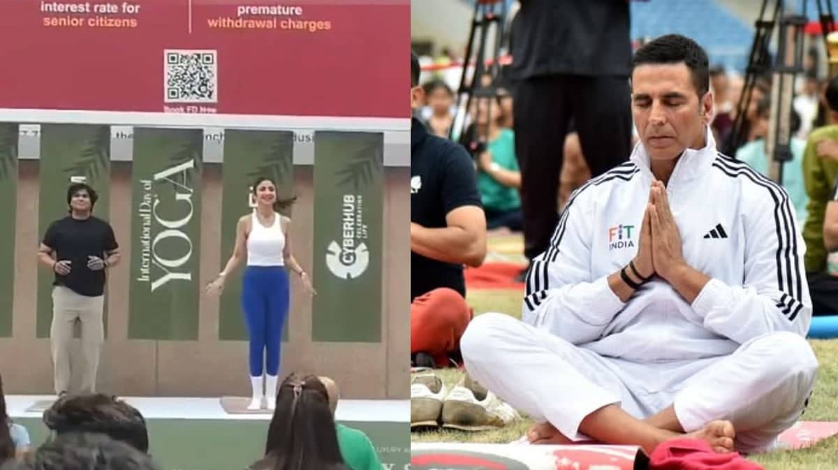 International Yoga Day: Shilpa Aur Akshay Ka Yoga Dhamal