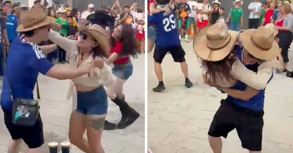 Japan Fan Uthake Nacha Mexican Behenji, Japan Ne Tunisia Ko Dhoya