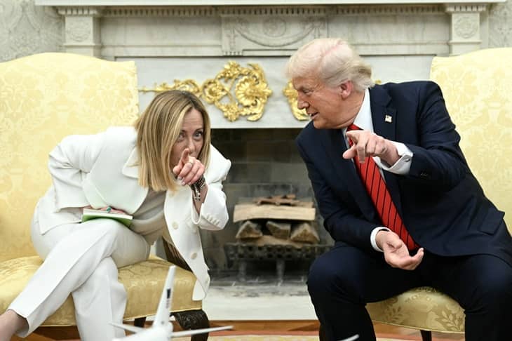 Giorgia Meloni Aur Trump Ka Photo Jhagda: Kya Drama Hai!