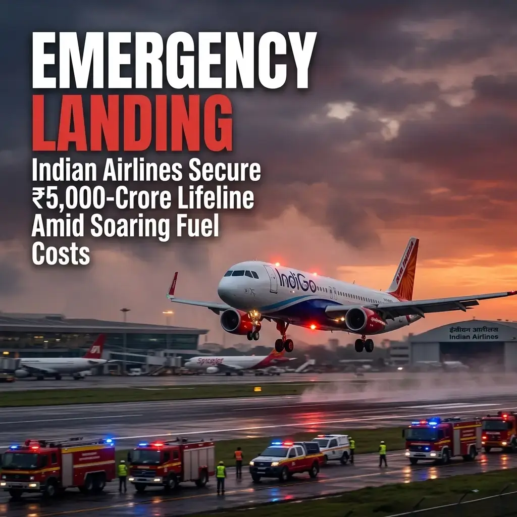 Indian Airlines Snag ₹5,000 Crore Lifeline for Fuel Woes