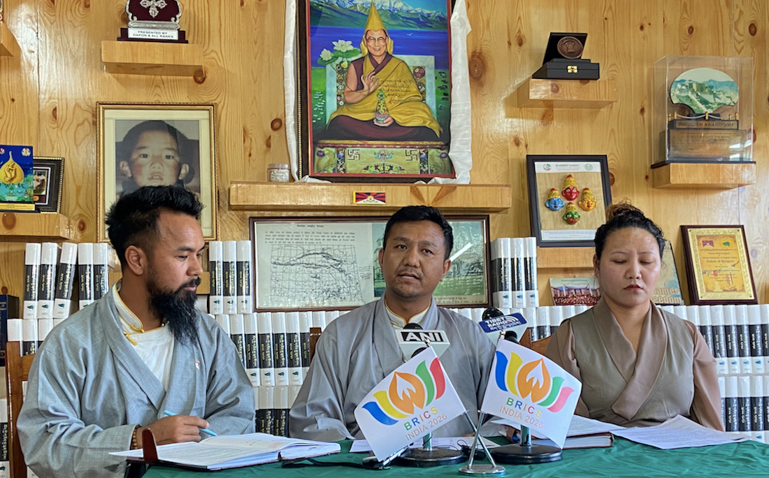 Tibetan Youth Congress Gives Wang Yi a Big No at BRICS Bash