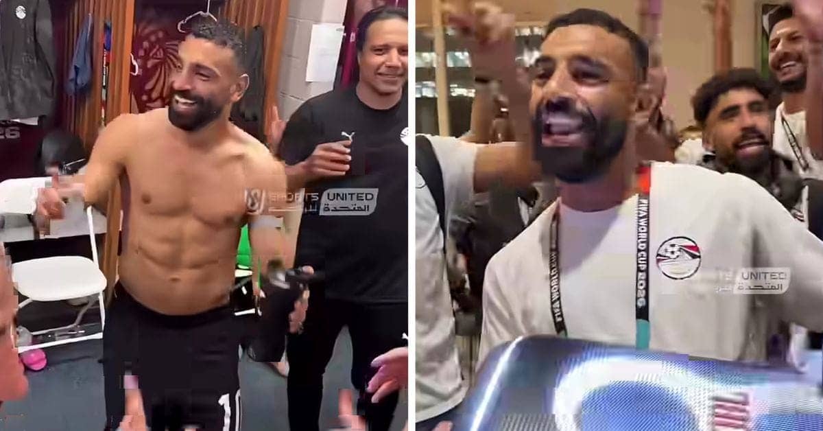 Salah's Dance Party After Egypt's Historic World Cup Win