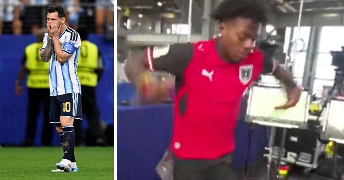 IShowSpeed Celebrates Messi's Penalty Miss with Backflip
