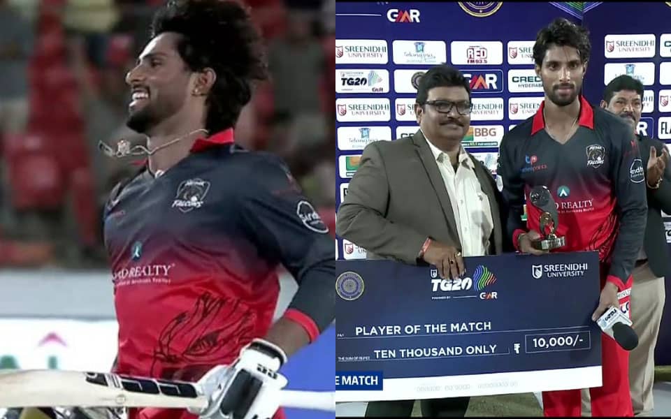 Tilak Varma's Dazzling Century Leads Medak Falcons to Win